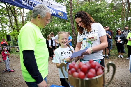 Bieg z książką 2019 - Najlepsza Rozbiegana Mama [fot. Andrzej Romański]